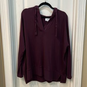 Lou & Grey oversized soft hoodie